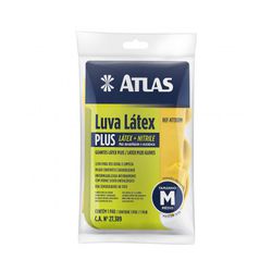 ATLAS LUVA LATEX M REF AT1301M - Tintas Oliveira