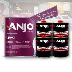 KIT ANJO SELADOR EPOXY+4 CATALISADORES 900ML - Tintas Oliveira