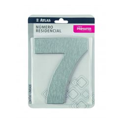 ATLAS NUMERO PARA CASA ADESIVO 7 ACM ESP PR3002/7 - Tintas Oliveira