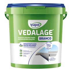 VIAPOL VEDALAGE BRANCO GL 2,85L/3,6KG - Tintas Oliveira