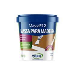 VIAPOL MASSA P/MADEIRA IPE F-12 400GR - Tintas Oliveira