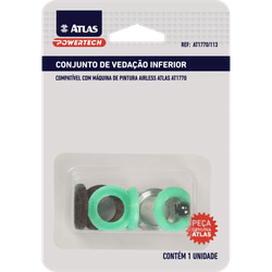 ATLAS CONJUNTO VEDACAO INFERIOR MAQUINA. AIRLESS - Tintas Oliveira