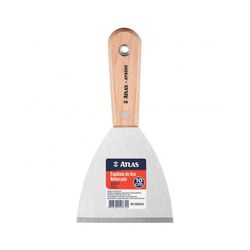 ATLAS ESPATULA AÇO REFORÇ 10CM REF AT6555/10 - Tintas Oliveira