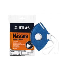 ATLAS MASCARA C/ VALVULA REF AT2400 - Tintas Oliveira