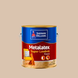 METALATEX FOSCO SUPERLAVÁVEL AREIA 3,6L - TINTAS PALMARES