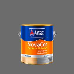 NOVACOR ESMALTE GRAFITE CLARO 3,6L - TINTAS PALMARES