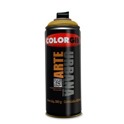 Tinta Spray Colorgin Arte Urbana Ouro - TINTAS PALMARES