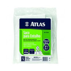 ATLAS SACO DE ENTULHO 50X80CM C/ 5UNIDADES