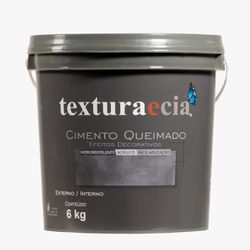 Textura e Cia Cimento Queimado Concreto 6kg 