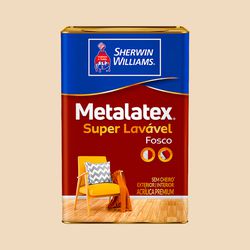 METALATEX FOSCO SUPERLAVÁVEL PEROLA 18L - TINTAS PALMARES