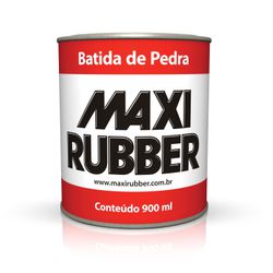 MAXI RUBBER BATIDA DE PEDRA PRETO 0,9L - TINTAS PALMARES