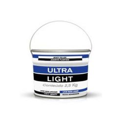 MASSA ULTRA LIGHT 2,5KG - TINTAS PALMARES