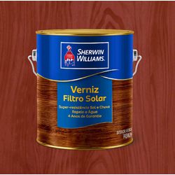 SHERWIN WILLIAMS VERNIZ FILTRO SOLAR ACETINADO MOGNO 3,6L