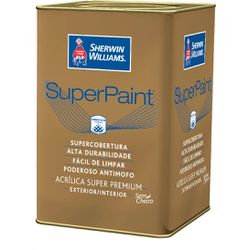 SW SUPER PAINT LATEX ACETINADO BRANCO 18L - TINTAS PALMARES