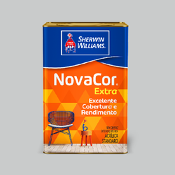 Tinta AcrÍlica Novacor Extra Mais Rendimento Fosco... - TINTAS PALMARES