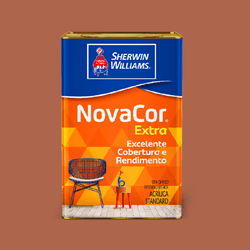 Tinta Acrilica Fosca Novacor Extra Terracota Natur... - TINTAS PALMARES