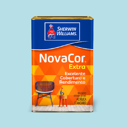 NOVACOR ACR EXTRA FOSCO AZUL SERENO 18L - TINTAS PALMARES