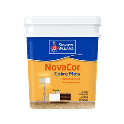 Tinta AcrÍlica Novacor Cobre Mais Branco 15l Balde - TINTAS PALMARES