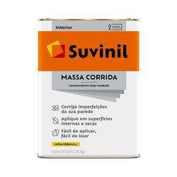 SUVINIL MASSA CORRIDA PVA 25KG - TINTAS PALMARES