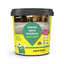 Massa Para Madeira Quartzolit Carvalho 400g - TINTAS PALMARES