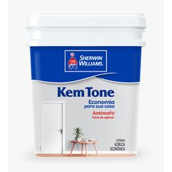 Tinta AcrÍlica Kem Tone Branco 15l Balde- Sherwin ... - TINTAS PALMARES
