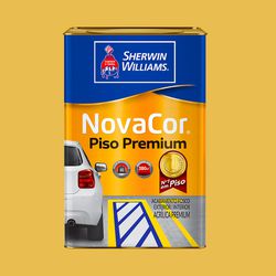 Tinta Acrilica Novacor Piso Amarelo DemarcaÇÃo 18l... - TINTAS PALMARES
