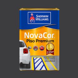 Tinta Acrilica Novacor Piso Preto 18l- Sherwin Wil... - TINTAS PALMARES