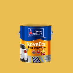 Tinta Acrilica Novacor Piso Amarelo DemarcaÇÃo 3,6... - TINTAS PALMARES