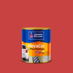 Tinta Acrilica Novacor Piso Vermeho SeguranÇa 0,9l... - TINTAS PALMARES