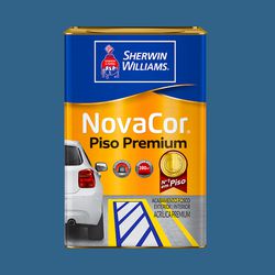Tinta Acrilica Novacor Piso Azul 18l- Sherwin Will... - TINTAS PALMARES