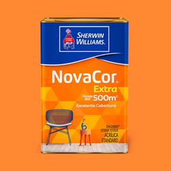 Tinta Acrilica Fosca Novacor Extra Tangerina 18l- ... - TINTAS PALMARES