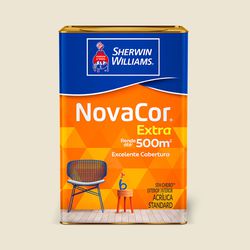 Tinta Acrilica Fosca Novacor Extra Bianco Sereno 1... - TINTAS PALMARES