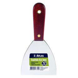 ATLAS ESPÁTULA AÇO INOX 10CM - TINTAS PALMARES