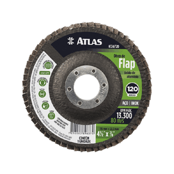 ATLAS DISCO FLAP 115MM 120 O.A. - TINTAS PALMARES