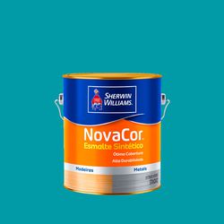 Tinta Esmalte SintÉtico Novacor Brilhante Azul Cel... - TINTAS PALMARES
