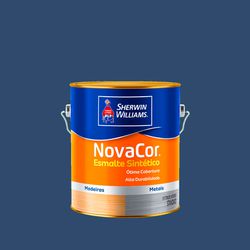 Tinta Esmalte SintÉtico Novacor Brilhante Azul Del... - TINTAS PALMARES