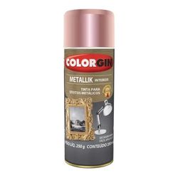 Spray Metallik para Interiores - ColorGin - TINTAS SÃO MIGUEL