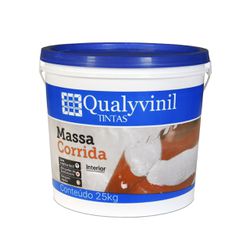 Massa Corrida 25kgs - Qualyvinil - Tintas São Miguel agora é Bela Tintas