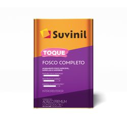 Tinta acrílica fosco premium 18L Suvinil Toque Fos... - Tintas São Miguel agora é Bela Tintas