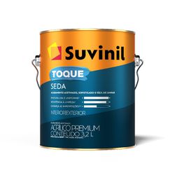Tinta acrílica acetinado 3,6L Suvinil Toque de Sed... - Tintas São Miguel agora é Bela Tintas