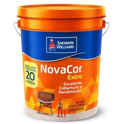 Tinta Acrílica Novacor Extra Fosco Branco 20L - Sh... - Tintas São Miguel agora é Bela Tintas