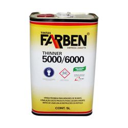 Thinner 5000/53000 5 L Farben - Tintavel