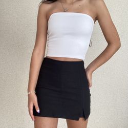 SHORTS SAIA UMA FENDA - 2620 - TokTeen