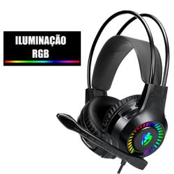 Headset Gamer Apolo EG-304 Evolut LED RAINBOW Com ... - TONERNET