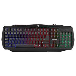 Teclado Gamer Evolut Ranger Eg207 Led Rainbow USB ... - TONERNET