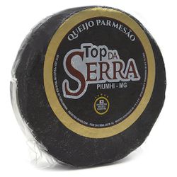 Queijo Parmesão Capa Preta Redondo - QUEIJOS TOP DA SERRA