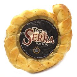 Queijo Trança Cascavel Defumada Temperada - QUEIJOS TOP DA SERRA
