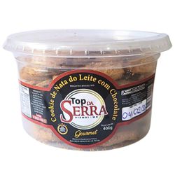 Cookies de Nata com Gotas de Chocolate - QUEIJOS TOP DA SERRA