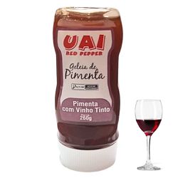 Geleia De Pimenta Uai Com Vinho Tinto - QUEIJOS TOP DA SERRA