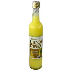 LICOR FINO DE PINA COLADA 500 ML - QUEIJOS TOP DA SERRA